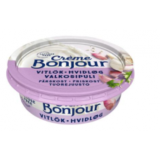 Сливочный сыр с чесноком без лактозы Creme Bonjour Valkosipuli 100г