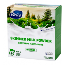 Обезжиренное сухое молоко Valio быстрого приготовления 400г