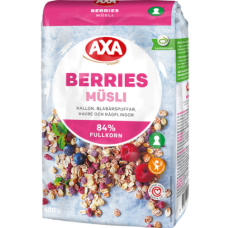 Мюсли AXA Musli Berries 600г с ягодами 