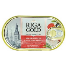 Филе скумбрии в томатном соусе OLD RIGA Makrillifilee 190г/114г