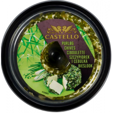 Мягкий сыр Castello ruohosipuli tuorejuusto 125 г с зеленым луком