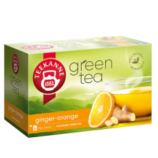 Зеленый чай с имбирем и апельсином TEEKANNE 20 х 1,75 г