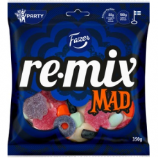 Ассорти жевательных конфет Fazer Remix Mad 350г