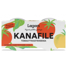 Куриное филе в томатном соусе Lagom Kanafile tomaattikastikkeessa 2x80г