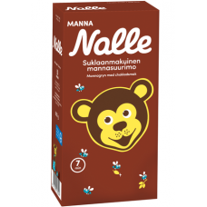 Манная каша Nalle Suklaanmakuinen Mannasuurimo 600г с шоколадом