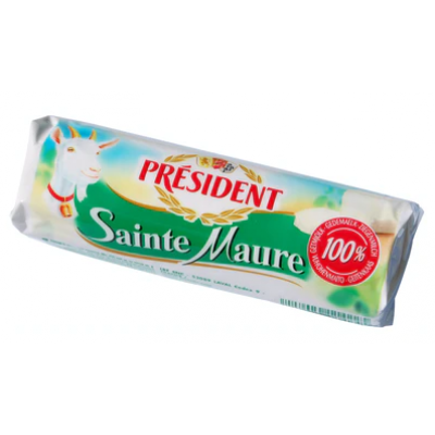 Сыр козий Президент President Sainte Maure Vuohenjuusto 200г