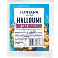 Сыр Халлуми Fontana Halloumi Laktoositon 200г без лактозы