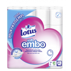 Туалетная бумага Lotus Soft Embo 32 шт