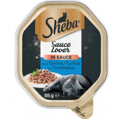 Влажный корм Sheba Sauce Lover Tonnikalaa 85г