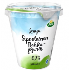 Творожный йогурт Arla Lempi Sipoolaine rahkajogurtti 0,7% 300г без лактозы