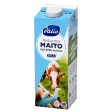 Обезжиренное молоко Valio 1 л HYLA UHT с низким содержанием лактозы
