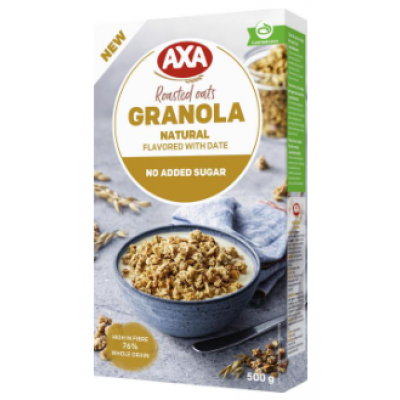 Мюсли натуральные AXA Granola Natural 500г