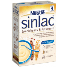 Рисовая каша без молока и без глютена Nestle Sinlac 500г с 4 месяцев