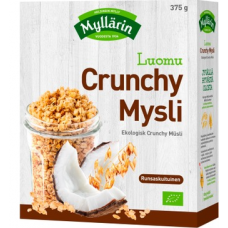 Органические хрустящие мюсли Myllarin Crunchy Mysli 375г