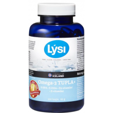 Витамины для сердца Lysi Omega-3 TUPLA D3+E 100капсул