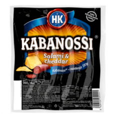 Колбаски HK Kabanossi salami&cheddar 360г с салями и чеддером  