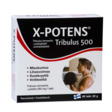 Витамины для мужчин X-POTENS TRIBULUS 500  60 таб