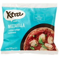 Сыр моцарелла в рассоле X-TRA Mozzarella 10% 210/125г