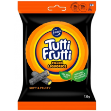 Конфеты Fazer Tutti Frutti с лакричным наполнителем 120 г