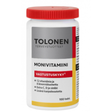 Витамины Tolonen Multivitamin Resistance 100таб