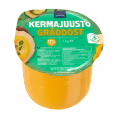 Сыр сливочный Rainbow Kermajuusto 17 % 1кг