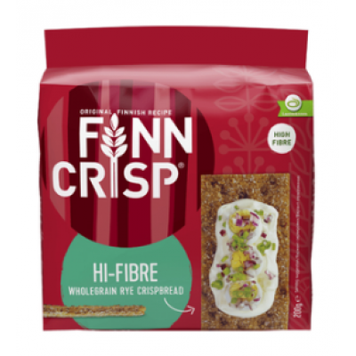 Ржаные хлебцы Finn Crisp Hi-Fibre 200г квадратные