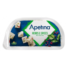 Сыр фета с травами и специями Apetina 100/80г 