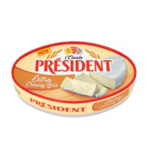 Сыр бри с белой плесенью President l ’Ovale Extra Creamy Brie 200г