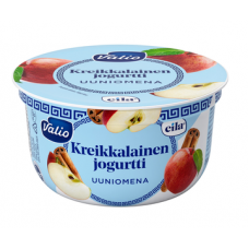 Греческий йогурт Valio kreikkalainen uuniomena 150г яблоко корица без лактозы