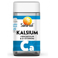 Биологически активная добавка Sana-sol Кальций+Магний+витамин D 120 табл