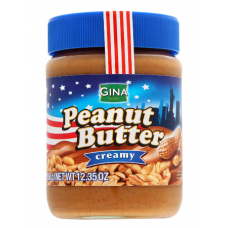 Арахисовая паста Gina Peanut butter creamy 350г кремовая