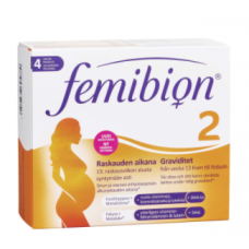 Витамины для беременных FEMIBION RASKAUS 2 + D3 28 таб +28