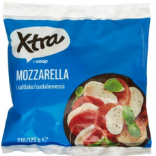 Сыр моцарелла в рассоле Xtra mozzarella 17% 125г