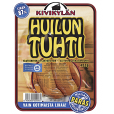 Колбаски гриль Kivikylan Huiluntuhti 87% 400г/4шт