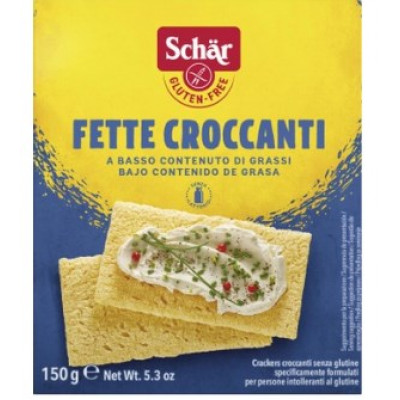 Хлебцы без глютена Schar Fette Croccanti 150г