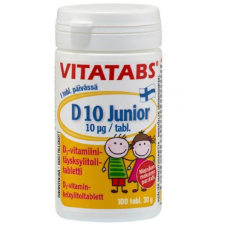Витамины для детей Vitatabs D10 Junior 100шт