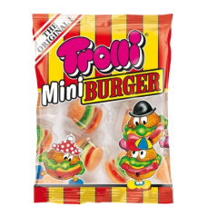 Конфеты жевательные бургеры Trolli Mini Burger 100г в пакете