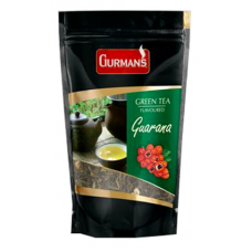 Зеленый ароматизированный чай GURMANS Guarana 70г