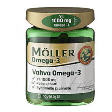 Рыбии жир MOLLER STRONG OMEGA-3 70 шт усиленный
