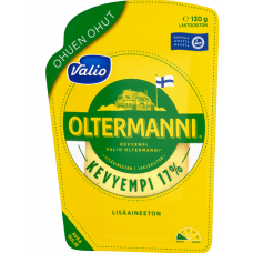 Сыр в нарезке Valio Oltermanni 17 % 130г