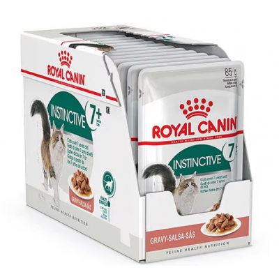 Влажный корм для кошек Royal Canin Instinctive 7 + 85 г 12 шт 