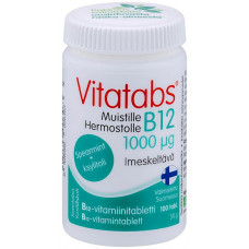 Витамин B12 с ароматом мяты 100 таб. Vitatabs 50 г