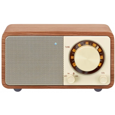 FM-радио Sangean Genuine Mini WR-7 с Bluetooth, орех