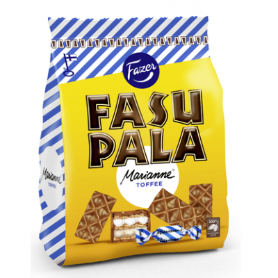 Вафли в шоколаде Fazer Fasupala Marianne Toffee 215г