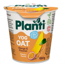 Ферментированный овсяный йогурт Planti YogOat Манго и маракуйя 150 г