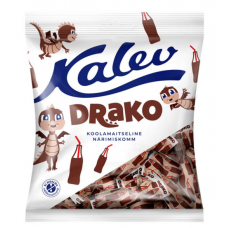 Жевательные конфеты со вкусом колы KALEV Drako 110г