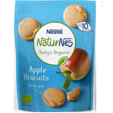 Органическое печенье без глютена Nestle Naturnes Gluteeniton Omena 150г яблоко