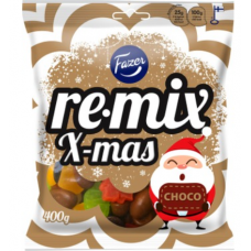 Пакет новогодних конфет Fazer Remix Xmas Choco 400 г