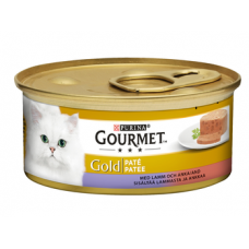 Паштет для кошки Gourmet Gold Lammasta Ja Ankkaa Patee 85г баранина и утка