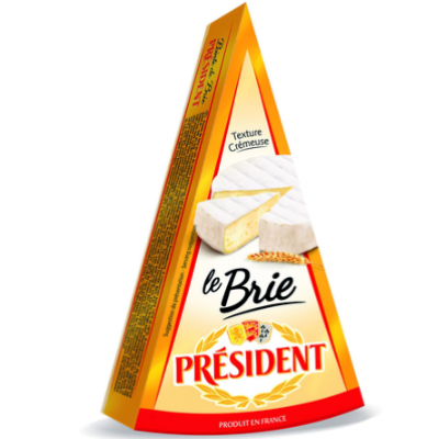 Сыр с белой плесенью President Brie 200г